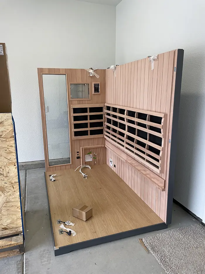 Sauna Kit Installation in Folsom, CA