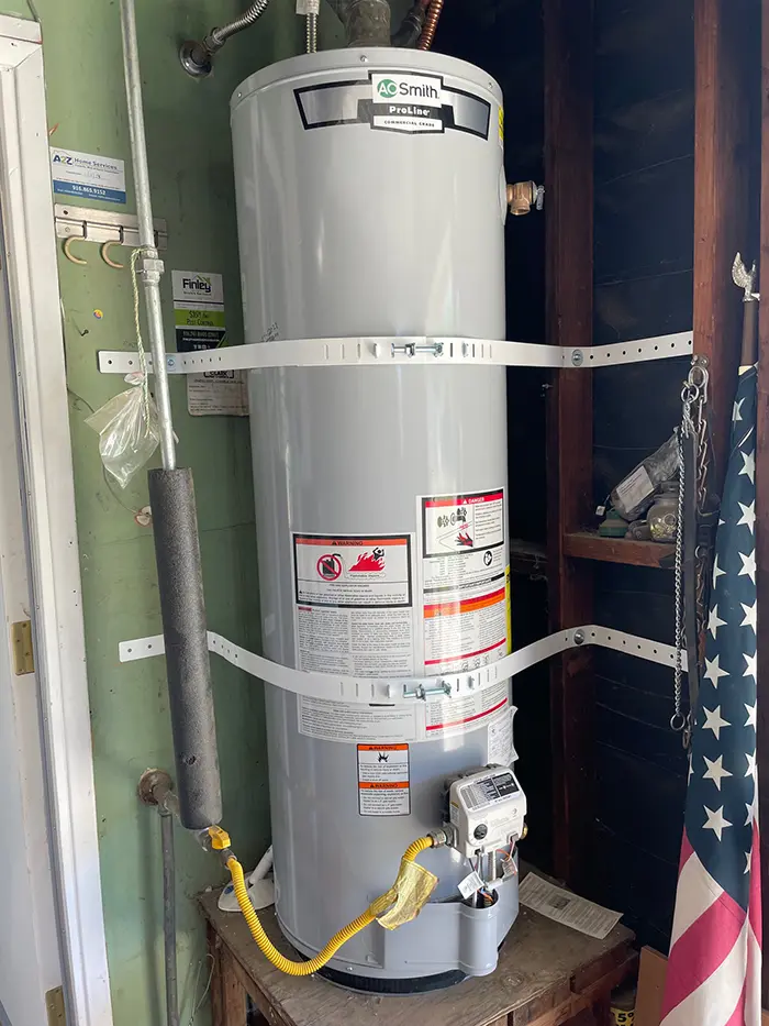 Water Heater Safety Strap Installation